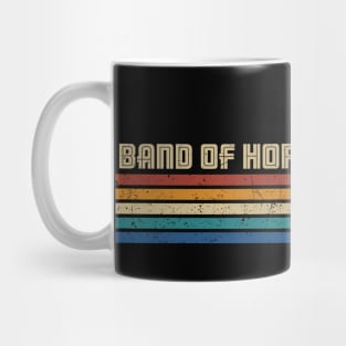 Band of horses - Retro Sunset Mug